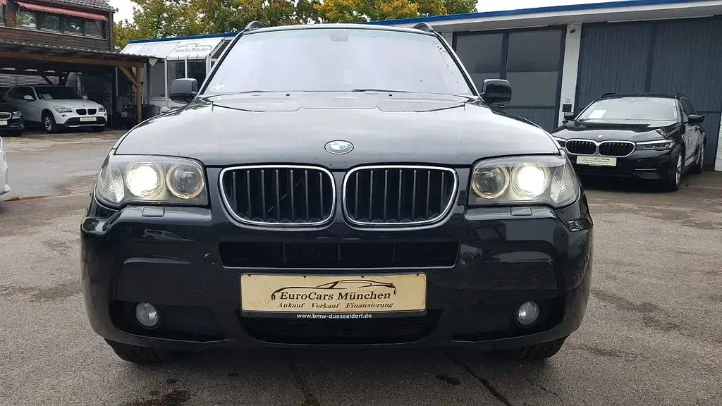 Gebraucht BMW X3 Comfort Edition 177 PS (130 kW) 2008 Black sapphire (metallic) SUV
