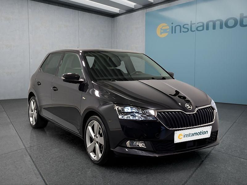 Schwarz Gebraucht 2019 Skoda Fabia Soleil Kleinwagen | 12.999 € (Etwas zu teuer) - Bild 1/4