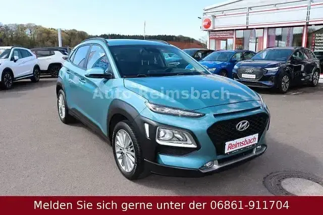 Gebraucht Hyundai Kona 120 PS (88 kW) 2021 Blau SUV