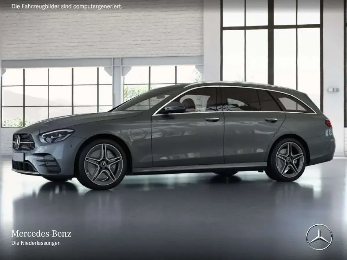 Gebraucht Mercedes E400 AMG 340 PS (250 kW) 2023 Selenitgrau Kombi