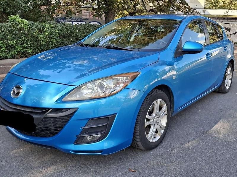 Blau Gebraucht 2009 Mazda 3 Active Plus Limousine | 3.600 € (Fairer Preis) - Bild 1/4