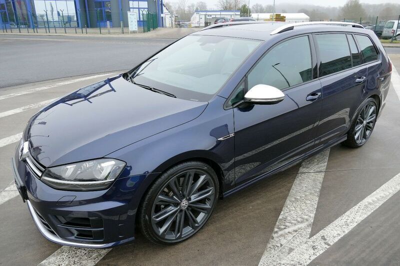 Blau metallic Gebraucht 2017 VW Golf VII R Kombi | 24.990 € (Etwas zu teuer) - Bild 1/4