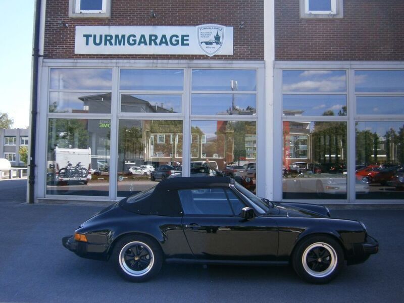 Schwarz Gebraucht 1983 Porsche 911 Cabrio | 58.900 € - Bild 1/4