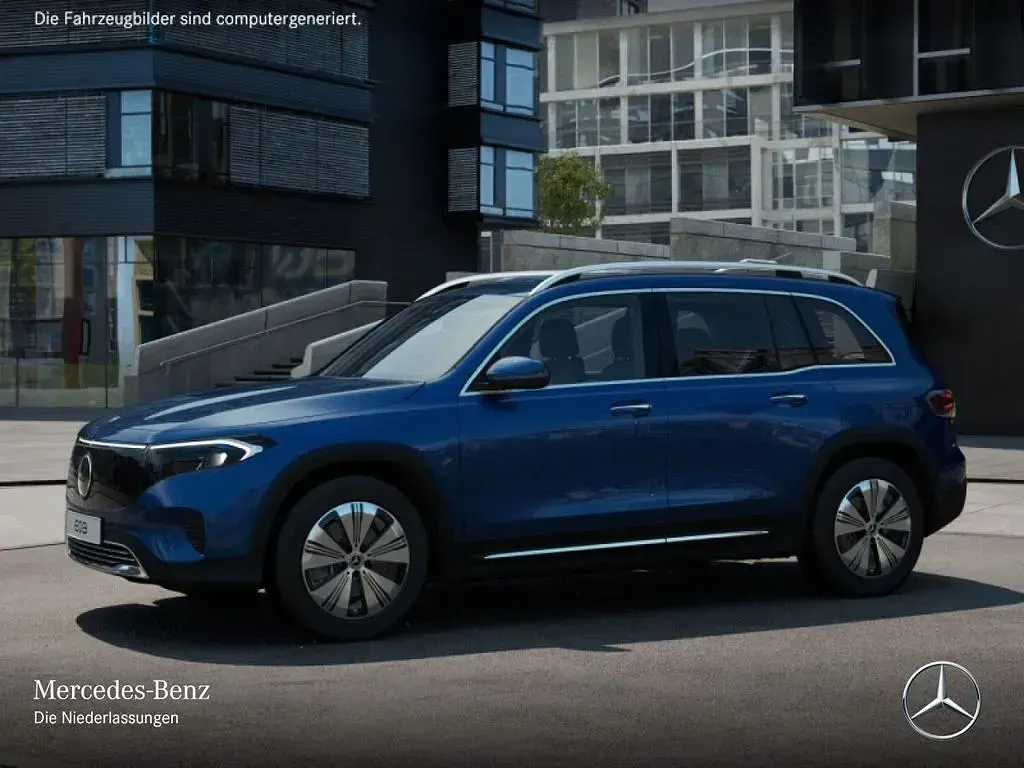 Second-hand Mercedes EQB250+ Advanced 139 kW (190 CP) 2025 Albastru SUV