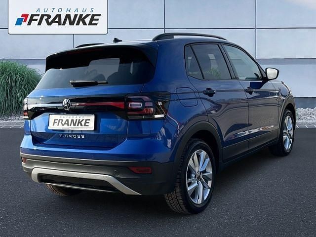 Gebraucht VW T-Cross 95 PS (69 kW) 2023 Blau SUV