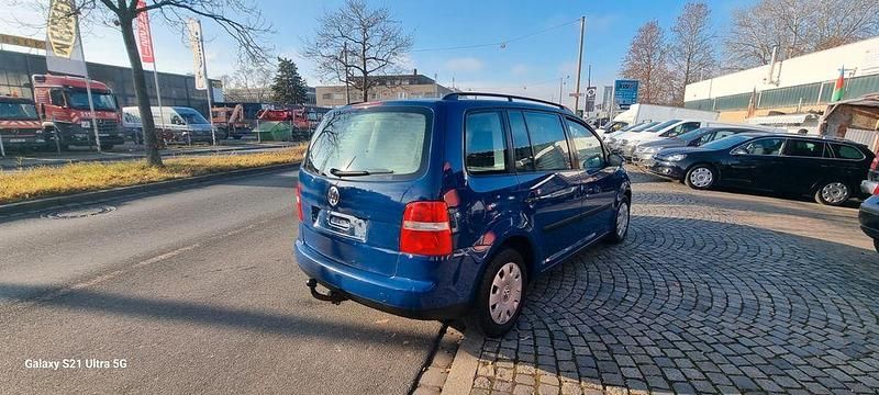 Gebraucht VW Touran Basis 116 PS (85 kW) 2004 Blau Van / Kleinbus