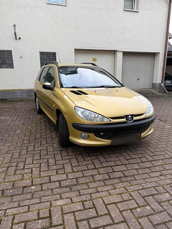 Gebraucht Peugeot 206 2003 Gelb Kombi