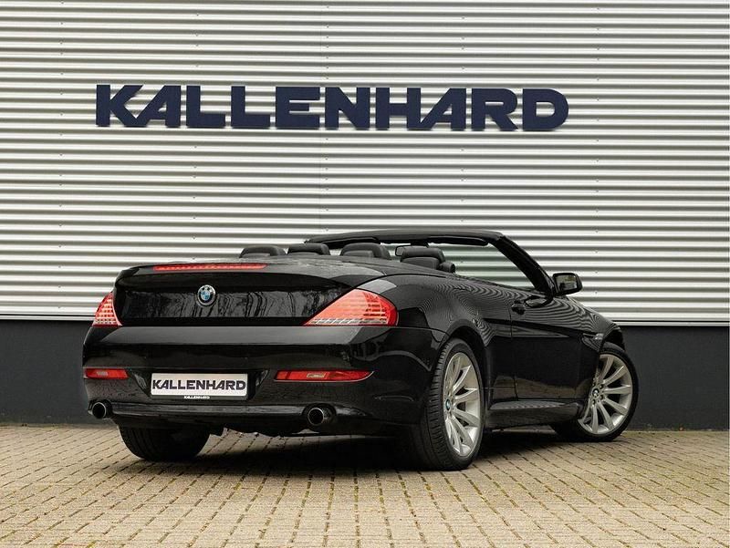 Gebraucht BMW 630 Cabriolet Performance 272 PS (200 kW) 2007 Black sapphire metallic Cabrio