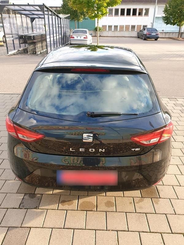 Usata Seat Leon I-Tech 105 CV (77 kW) 2014 Nero Berlina