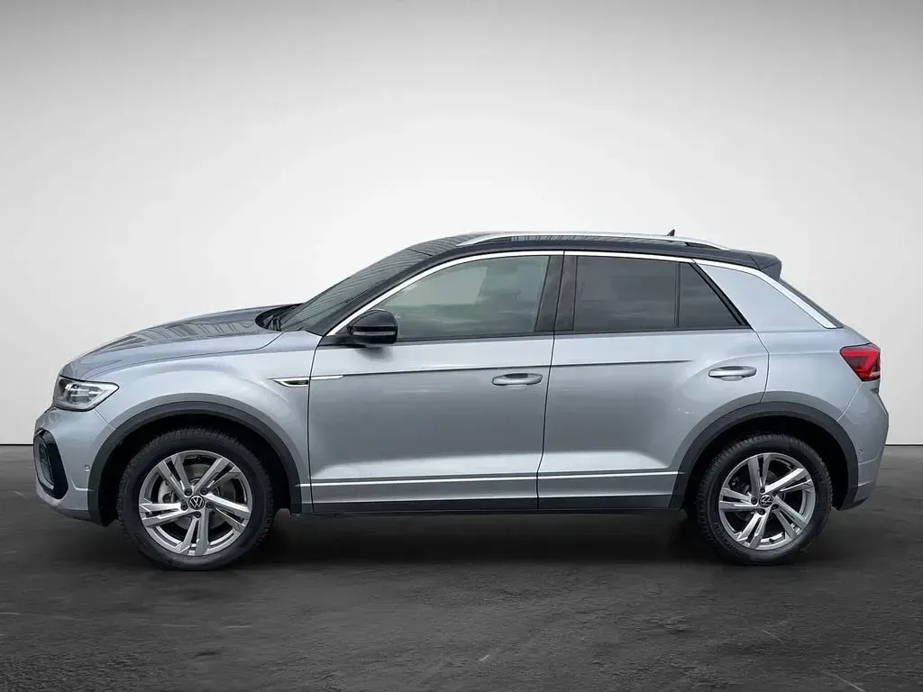 Gebraucht VW T-Roc R-line 150 PS (110 kW) 2022 Grau (indiumgrau metallic) SUV
