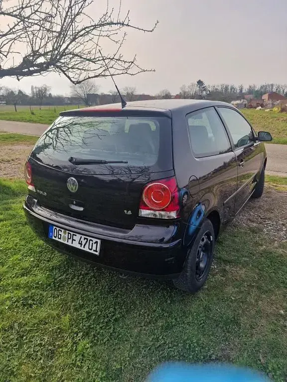 Gebraucht VW Polo Sportline 75 PS (55 kW) 2006 Schwarz Kleinwagen