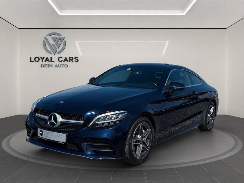 Cavansitblau metalliclack Gebraucht 2019 Mercedes C200 AMG Coupé | 31.990 € (Guter Preis) - Bild 1/3