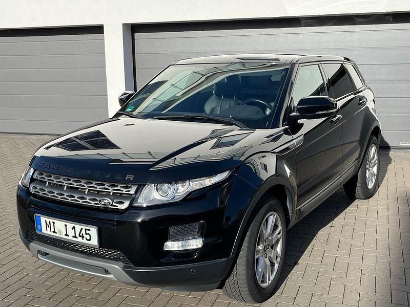 Schwarz Gebraucht 2013 Land Rover Range Rover evoque Pure SUV | 19.950 € (Etwas zu teuer) - Bild 1/4