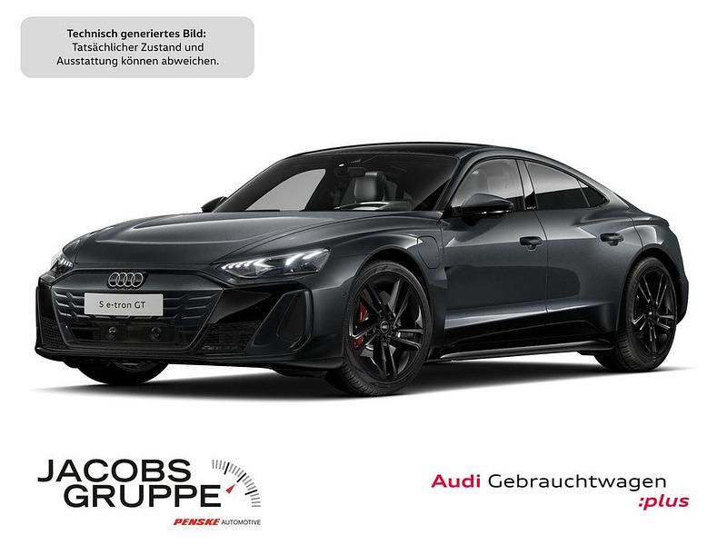 Grau Gebraucht 2025 Audi e-tron GT quattro Ambiente Limousine | 108.540 € - Bild 1/4