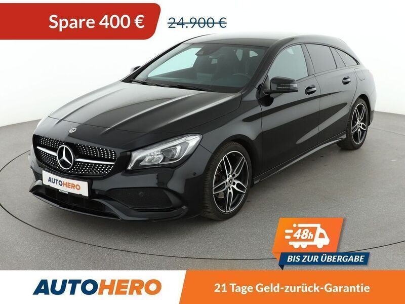 Schwarz Gebraucht 2019 Mercedes CLA180 Shooting Brake AMG line Kombi | 23.320 € (Fairer Preis) - Bild 1/3