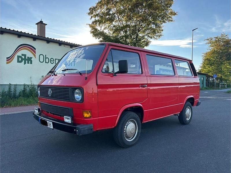 Rot Gebraucht 1988 VW T3 Van | 8.500 € - Bild 1/4