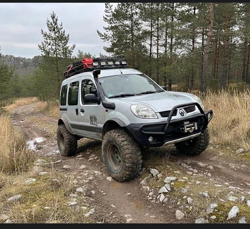 Gebraucht Renault Kangoo 75 PS (55 kW) 2004 Silber Van / Kleinbus