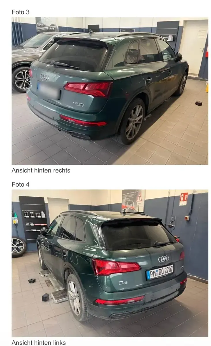 Gebraucht Audi Q5 S-Line 190 PS (139 kW) 2020 Grün SUV