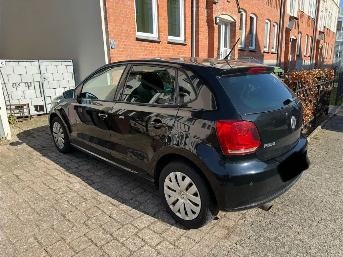 Gebraucht VW Polo Edition 60 PS (44 kW) 2010 Schwarz Kleinwagen