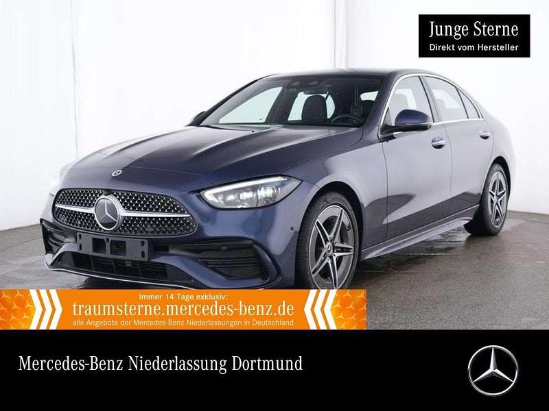 Sodalithblau Gebraucht 2024 Mercedes C220 AMG Limousine | 51.890 € - Bild 1/3