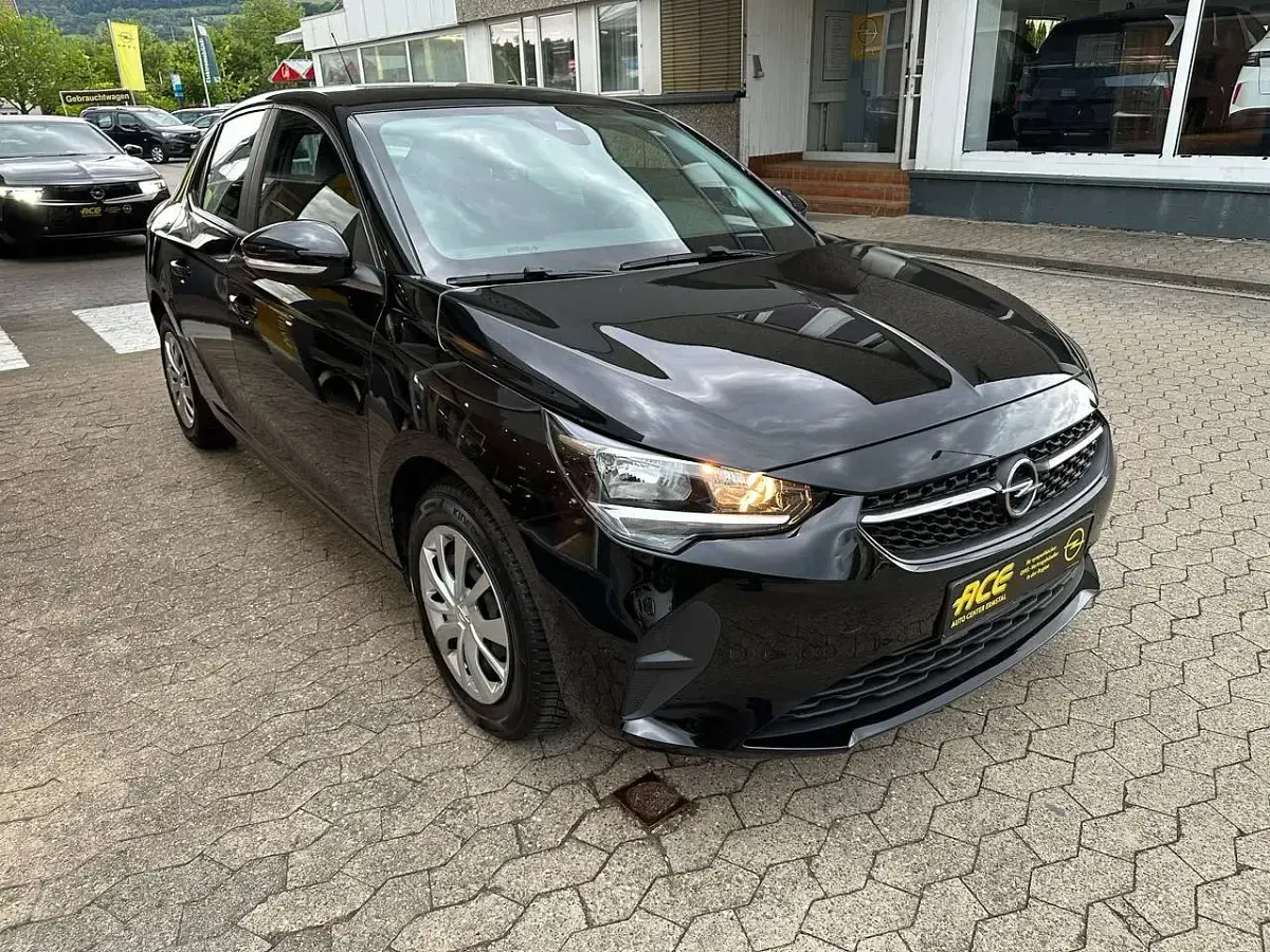 Gebraucht Opel Corsa Edition 75 PS (55 kW) 2022 Diamant schwarz Kleinwagen