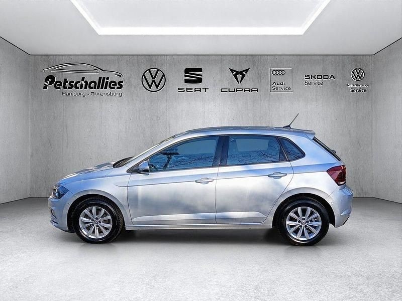 Gebraucht VW Polo Highline 116 PS (85 kW) 2019 Silber Kleinwagen