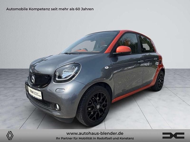 Grau Gebraucht 2015 Smart ForFour Passion Kleinwagen | 7.990 € (Fairer Preis) - Bild 1/4