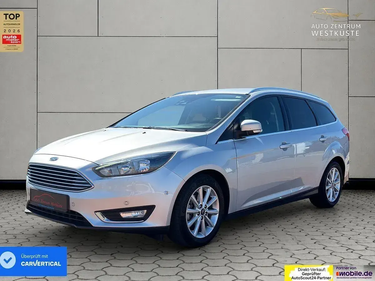 Gebraucht Ford Focus Titanium 120 PS (88 kW) 2018 Silber Kombi