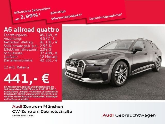 Gebraucht Audi A6 Allroad Premium 204 PS (150 kW) 2023 Firmamentblau metallic Kombi