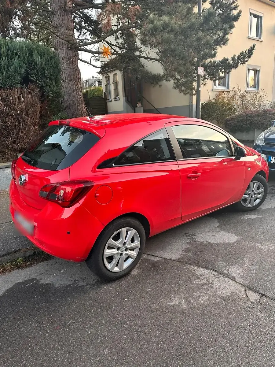 Usata Opel Corsa 90 CV (66 kW) 2017 Rosso Utilitaria