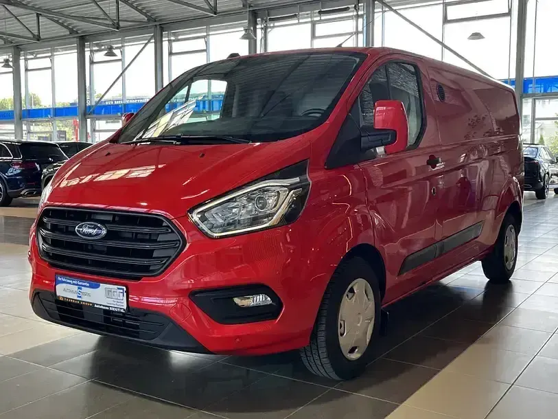 Gebraucht Ford Transit Custom Trend 131 PS (96 kW) 2021 Rot Van / Kleinbus