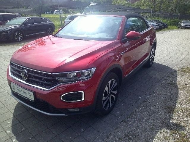 Gebraucht VW T-Roc Cabriolet Active 150 PS (110 kW) 2021 Kings red metallic (metallic) Cabrio