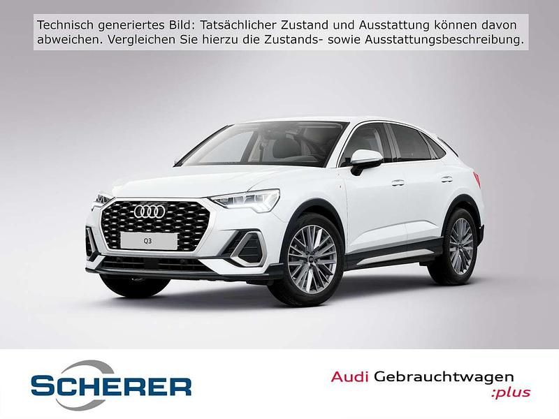 Gletscherweiß metallic Gebraucht 2025 Audi Q3 S-Line SUV | 43.720 € (Fairer Preis) - Bild 1/4