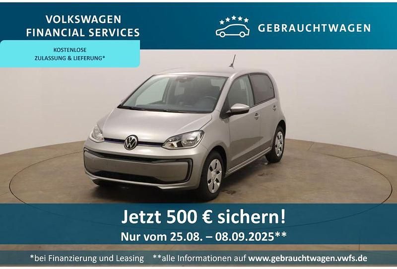 Silber Gebraucht 2021 VW e-up! move up! Kleinwagen | 16.239 € (Fairer Preis) - Bild 1/4