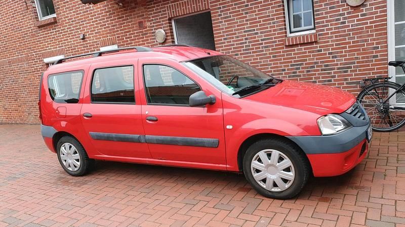 Rot Gebraucht 2007 Dacia Logan Limousine | 1.200 € (Guter Preis) - Bild 1/4