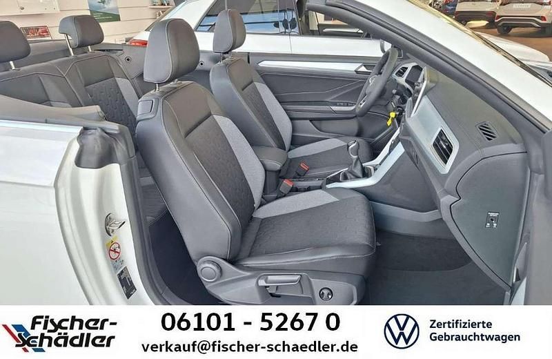 Gebraucht VW T-Roc Cabriolet 116 PS (85 kW) 2025 Pure white schwarz Cabrio