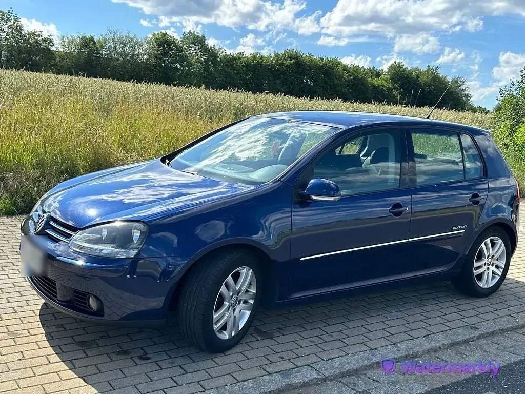Gebraucht VW Golf VI Edition 102 PS (75 kW) 2008 Blau Kleinwagen