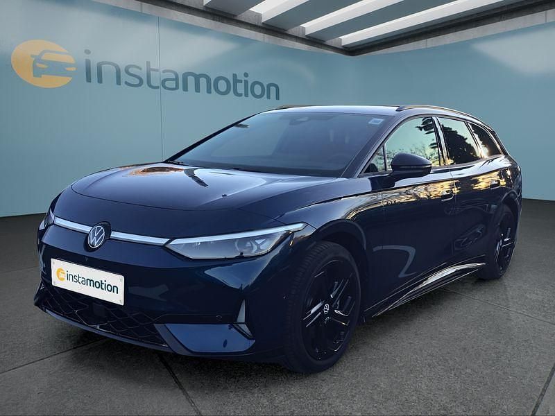 Blau Gebraucht 2025 VW ID.7 Limousine | 52.149 € - Bild 1/4