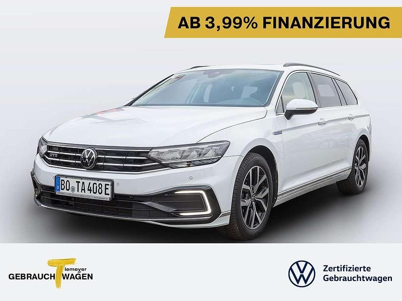 Gletscherweiß metallic Gebraucht 2022 VW Passat GTE Kombi | 25.980 € (Guter Preis) - Bild 1/4