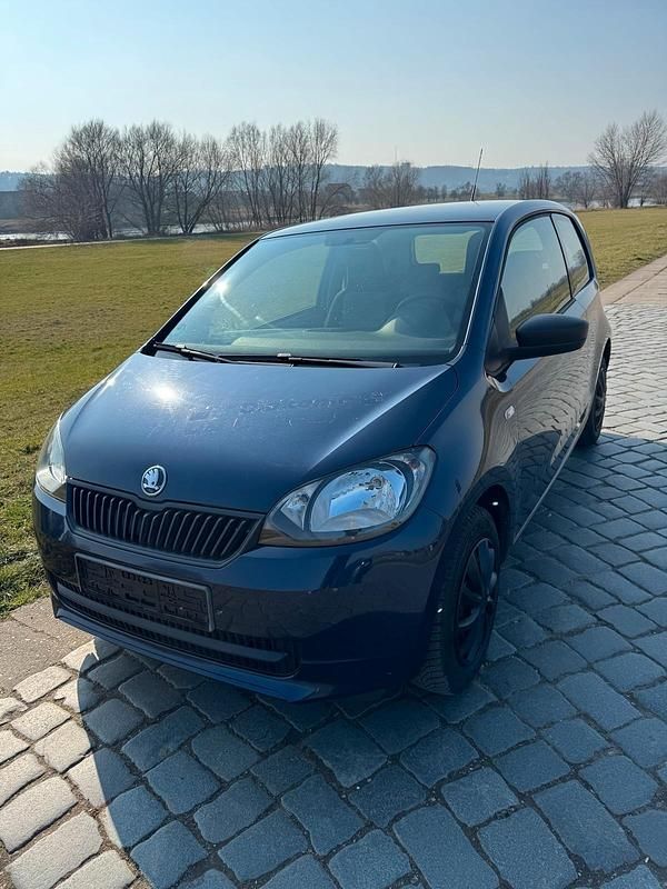 Gebraucht Skoda Citigo 60 PS (44 kW) 2012 Blau Kleinwagen
