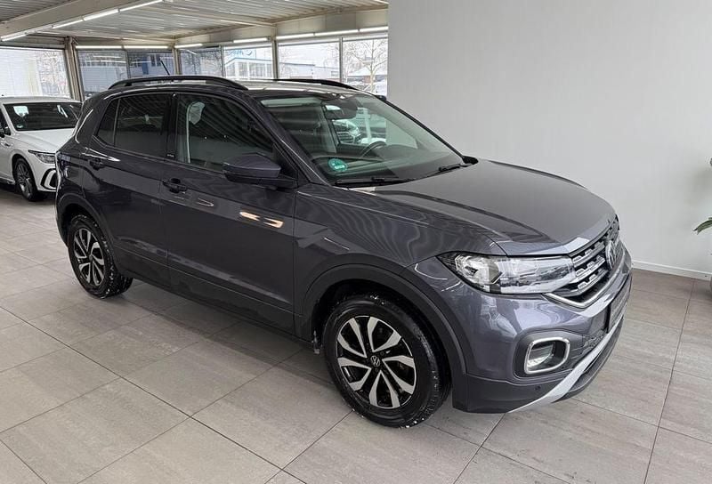 Grau Gebraucht 2021 VW T-Cross Active SUV | 14.490 € (Guter Preis) - Bild 1/4