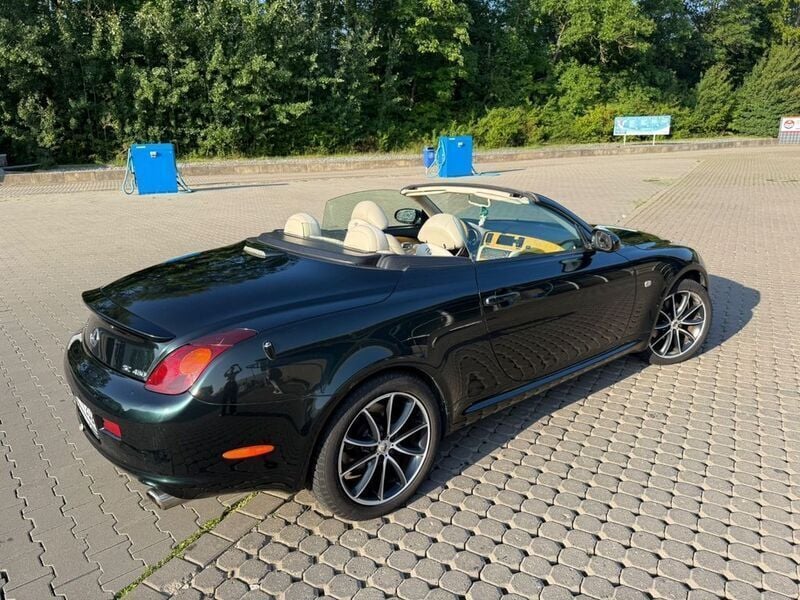Grün Gebraucht 2003 Lexus SC430 Cabrio | 10.499 € (Guter Preis) - Bild 1/4
