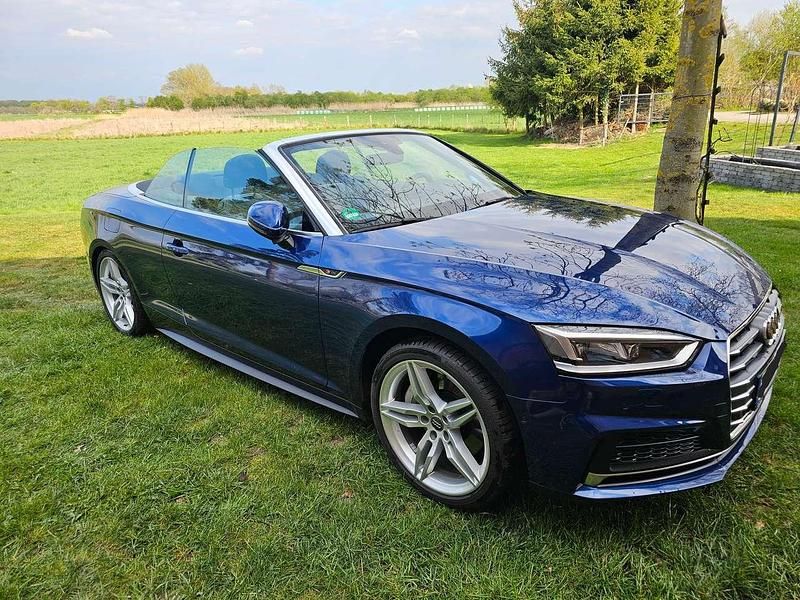 Gebraucht Audi A5 Cabriolet Design 252 PS (185 kW) 2017 Blau Cabrio