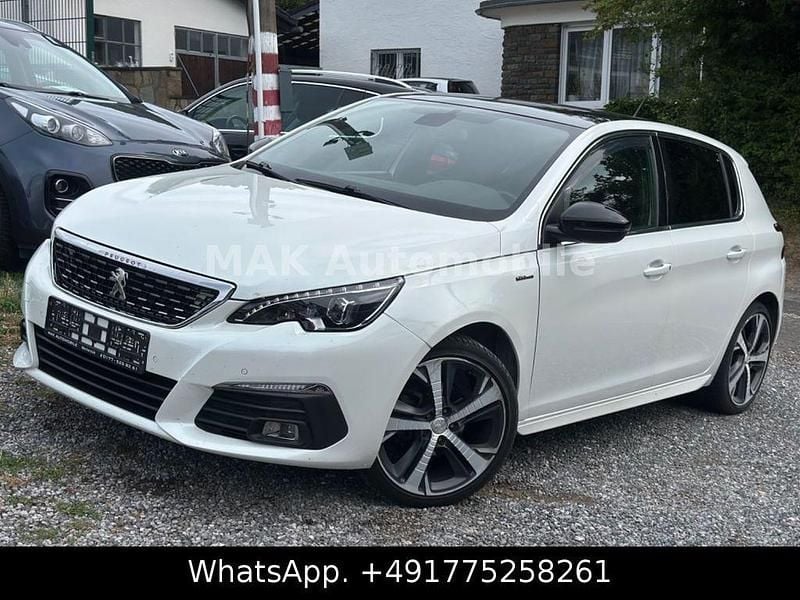 Weiß Gebraucht 2019 Peugeot 308 GT-line Limousine | 8.999 € (Guter Preis) - Bild 1/4