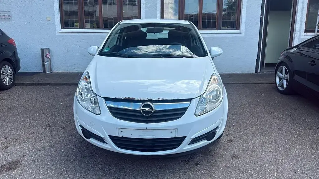 Gebraucht Opel Corsa Selection 60 PS (44 kW) 2009 Weiß Kleinwagen