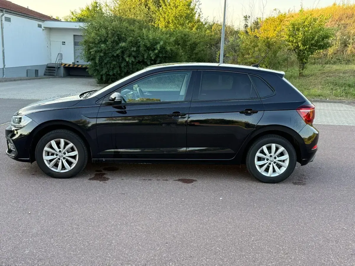 Gebraucht VW Polo Style 95 PS (69 kW) 2022 Schwarz Kleinwagen