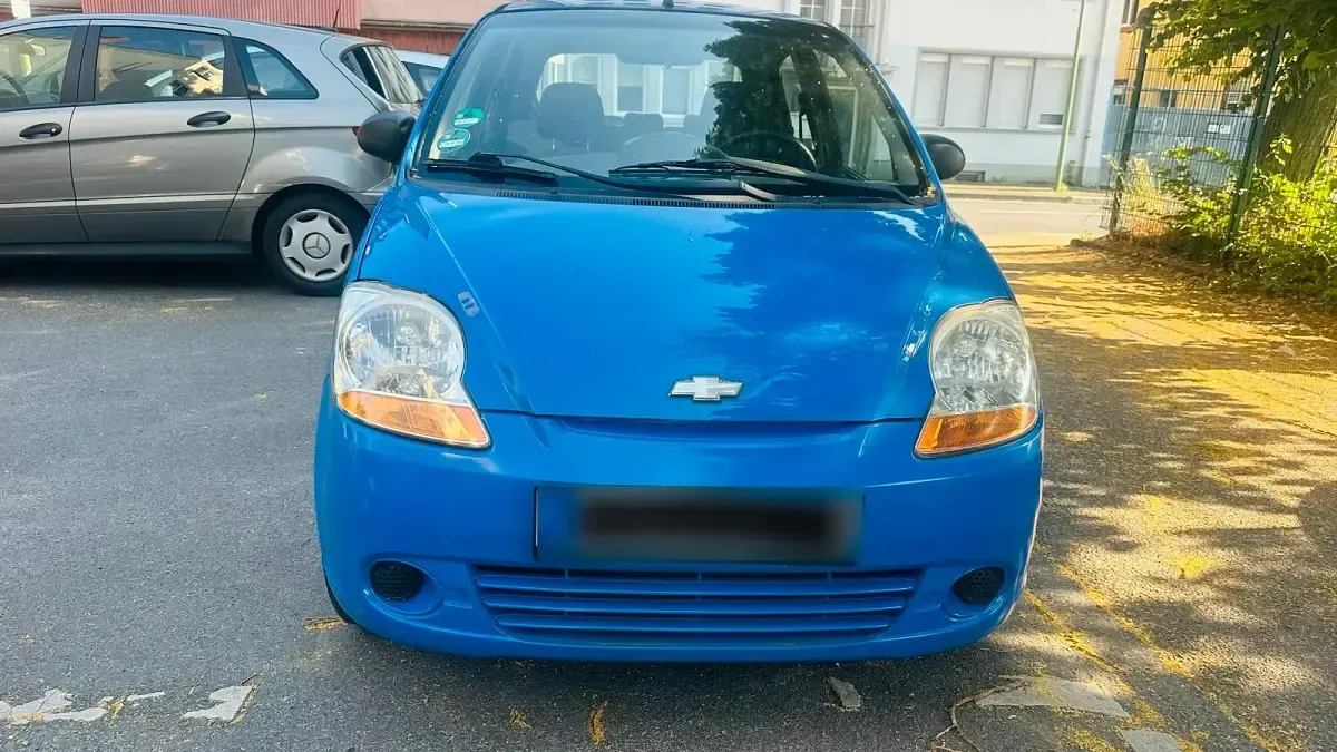 Gebraucht Chevrolet Matiz 50 PS (36 kW) 2009 Blau Kleinwagen
