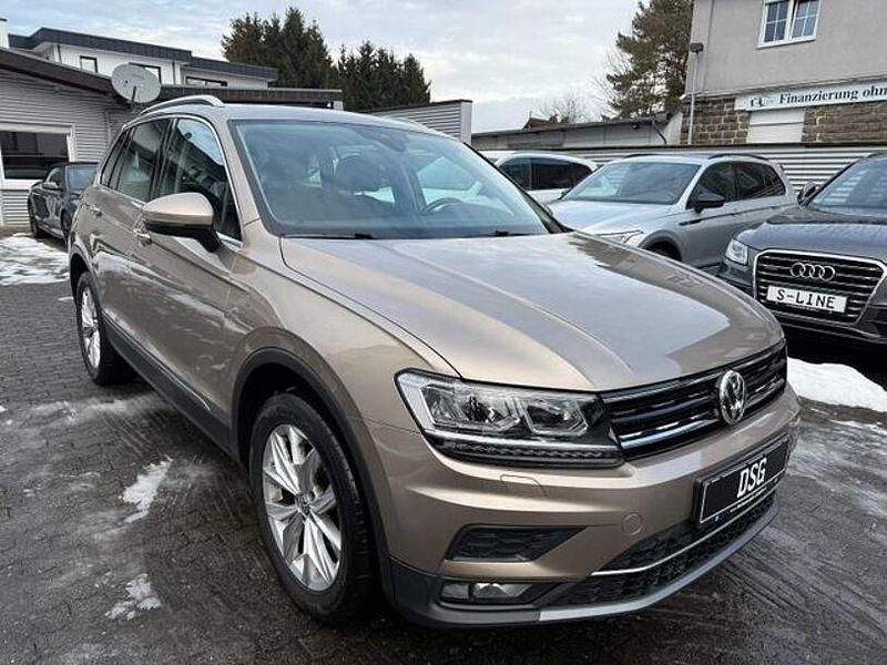 Gebraucht VW Tiguan Highline 150 PS (110 kW) 2017 Beige SUV