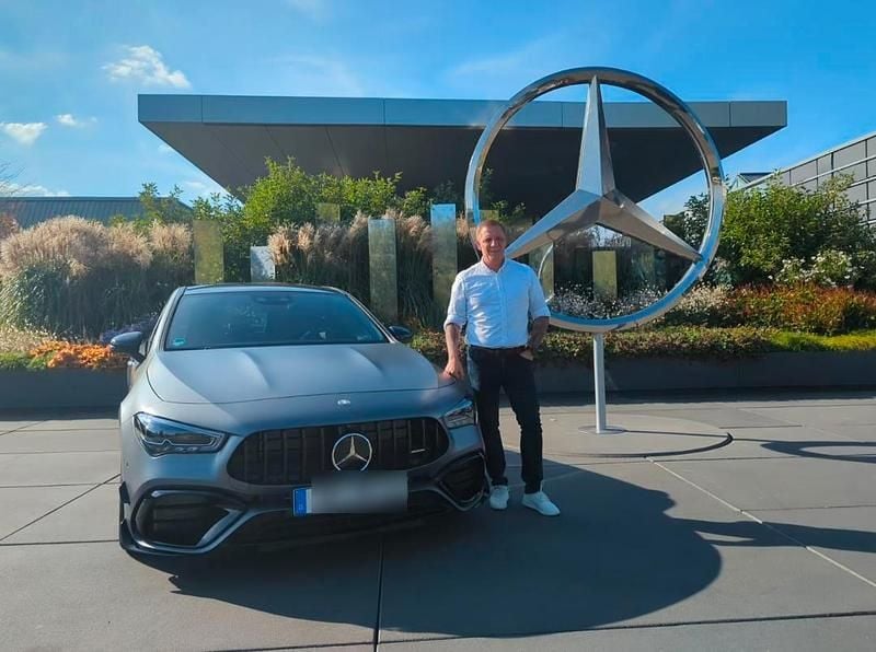 Gebraucht Mercedes CLA45 AMG AMG 421 PS (309 kW) 2023 Grau Coupé