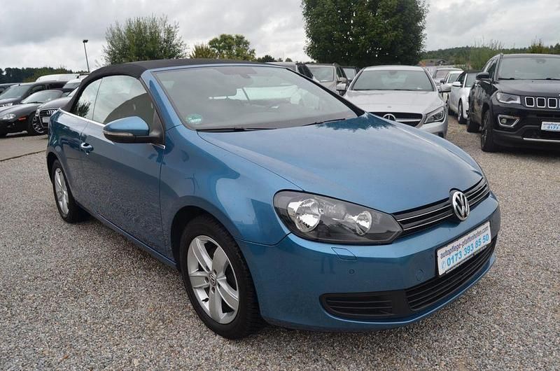 Gebraucht VW Golf Cabriolet 105 PS (77 kW) 2015 Blau Cabrio